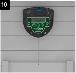 Brinsea CS020 ChickSafe Advance Automatic Chicken Coop Opener - set up