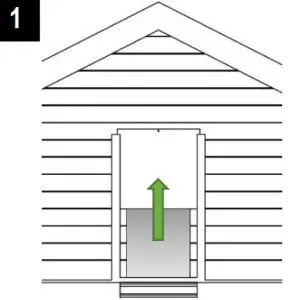 Brinsea CS020 ChickSafe Advance Automatic Chicken Coop Opener - sliding door