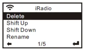 audizio 102.231 Bari Wifi DAB Radio - Delete