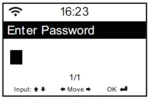 audizio 102.231 Bari Wifi DAB Radio - encryption code