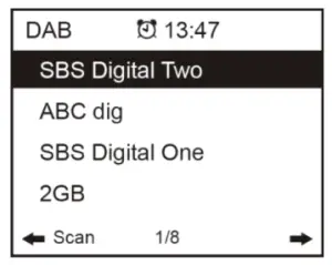 audizio 102.231 Bari Wifi DAB Radio - sbs