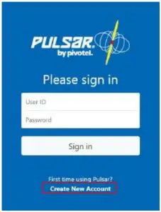 Create your Pulsar login