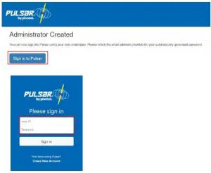 Create your Pulsar login