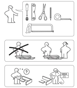 IKEA SANDVEDEL Roller Blind - figure 1