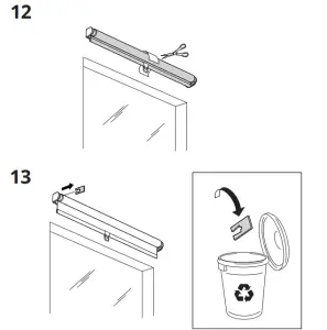 IKEA SANDVEDEL Roller Blind - figure 11