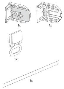 IKEA SANDVEDEL Roller Blind - figure 2