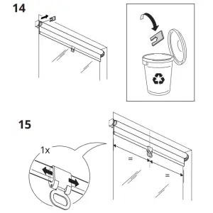 IKEA SANDVEDEL Roller Blind - figure 22
