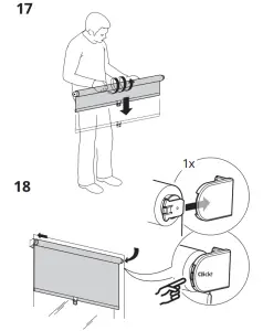 IKEA SANDVEDEL Roller Blind - figure 24