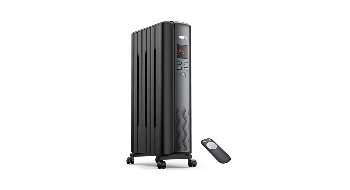 Dreo Dr-hsh005 1500w Electric Portable Space Oil Filled Heater User Guide