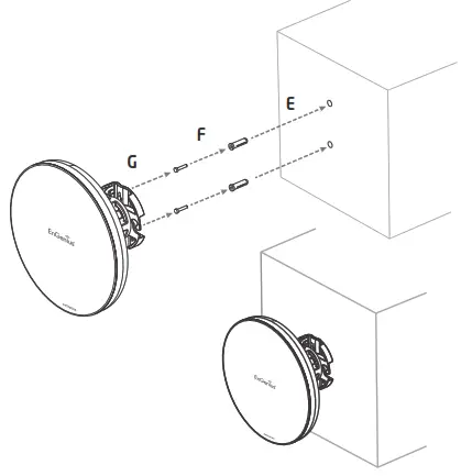 EnGenius EnStationAC Kit - Mounting the Device 2