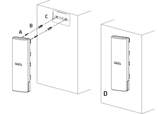 EnGenius EnStationAC Kit - Mounting the Device 3
