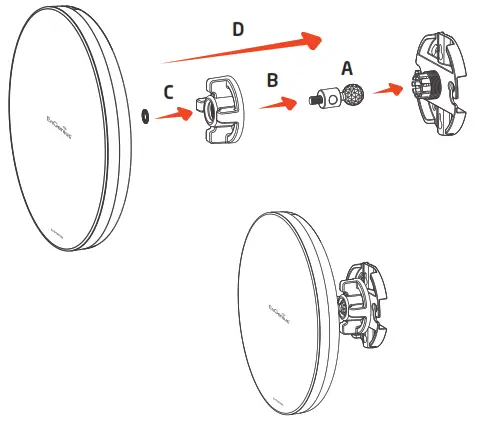 EnGenius EnStationAC Kit - Mounting the Device
