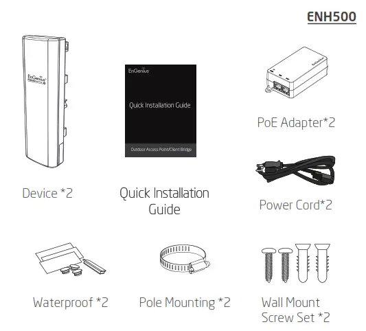 EnGenius EnStationAC Kit - PACKAGE 2