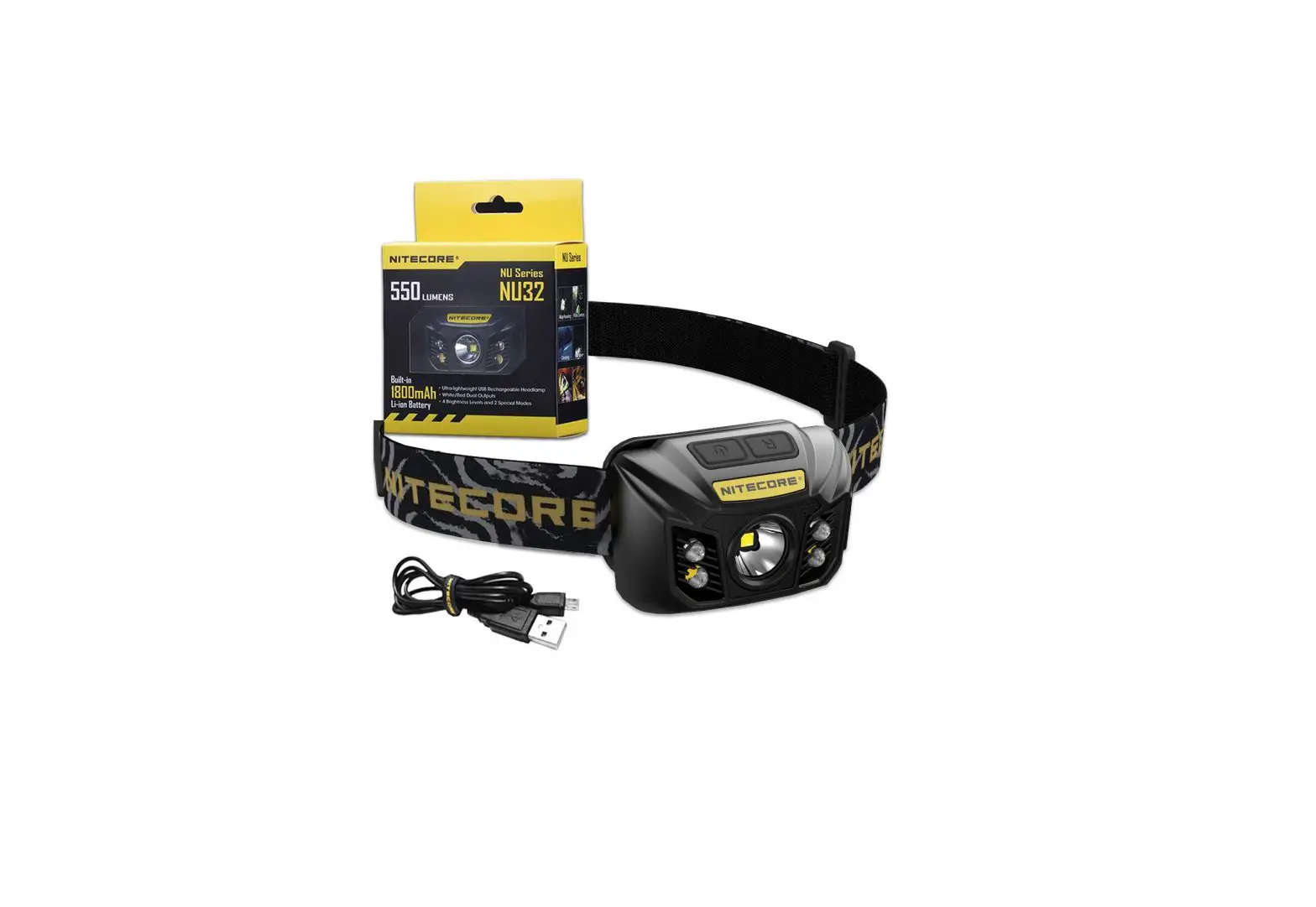 Nitecore Nu32 High Performance Rechargeable Headlamp User Manual
