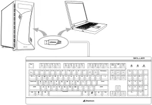 SGK3 Skiller Mechanical Gaming KeyBoard Installation