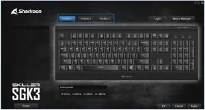 Sharkoon Game Profiles