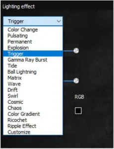 Sharkoon Lighting effect