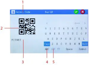 Fitnet KL-740 Handheld Printer - Graphic Code Editing