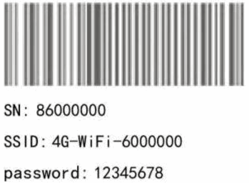 Bytelogistic SR600 Mesh Wifi Router - Bar Code