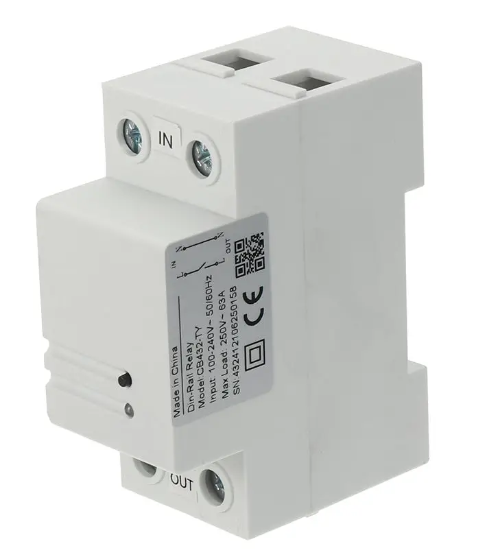 owon CB432-TY Din-Rail Relay IMAGE