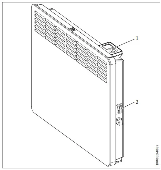 STIEBEL ELTRON CNS 50 Trend Wall Mounted Electric Panel Heater - Operation