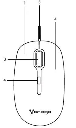Vorago MO-100 Mouse 100 Wired Mouse fig 1