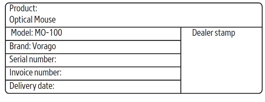 Vorago MO-100 Mouse 100 Wired Mouse fig 2