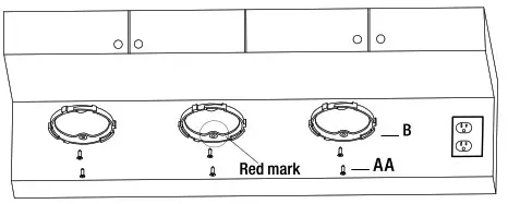 HOME DEPOT 22333NKIT WH 3 Light LED AC Puck Light Kit - Installation Option 7