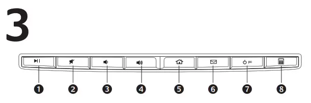 Logitech® Wireless Keyboard K270 - 3
