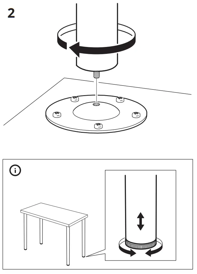 IKEA ADILS Leg White-fig4