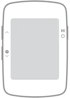 COOSPO BC26 GPS Bike Computer - batton