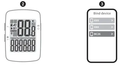 COOSPO BC26 GPS Bike Computer - devaice