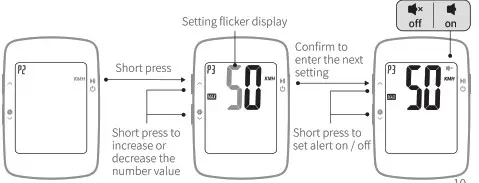 COOSPO BC26 GPS Bike Computer - fig 12