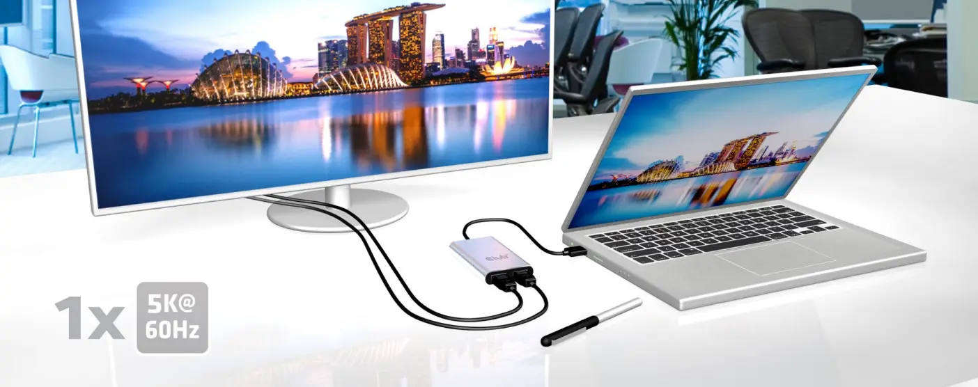 Club3D Thunderbolt 3 CSV 1577 USB Type C Video Splitter - step 6