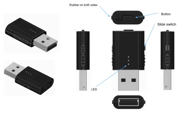RTX3741 USB Dect Dongle-fig1