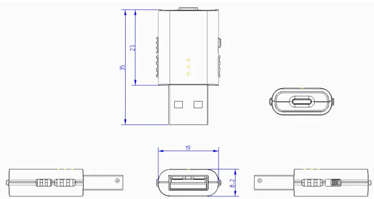 RTX3741 USB Dect Dongle-fig2