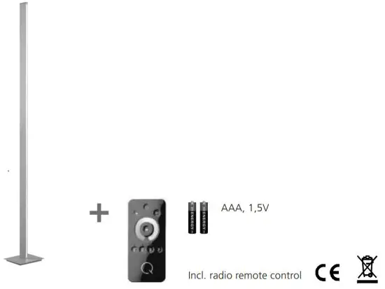 Paul Neuhaus 675 95 Floor Lamp - 832562