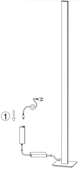 Paul Neuhaus 675 95 Floor Lamp - fitting