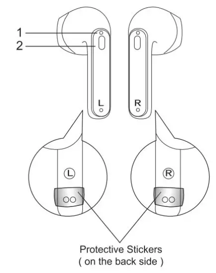 BASS JAXX EP 0655 IM Amplify True Wireless Earbuds - figure 1