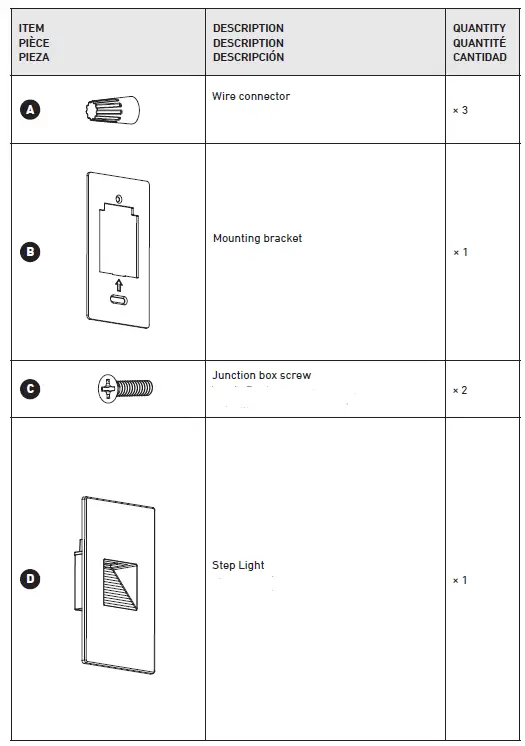artika ST-DS-MB Dark Sky LED Step Light fig 2