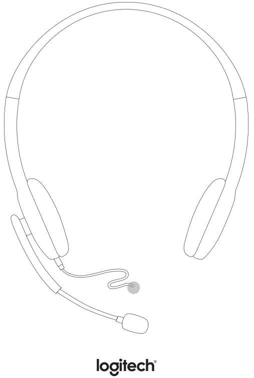 logitech Wired 3.5mm Headset- 1