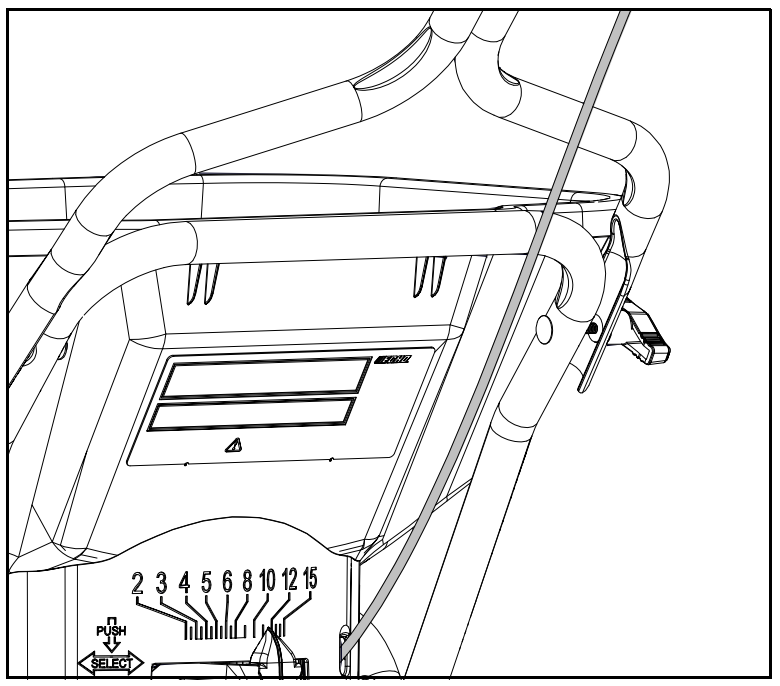 ECHO RB60 60 LB Walk-Behind Broadcast Spreader - brackets
