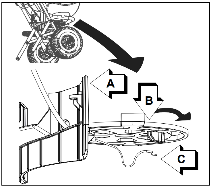 ECHO RB60 60 LB Walk-Behind Broadcast Spreader - spreader 3