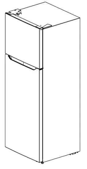 Midea MDRT645MTF46 Refrigerator Top Freezer - Door Right Left Change 8