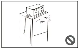 Midea MDRT645MTF46 Refrigerator Top Freezer - Electricity related warnings 4