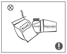 Midea MDRT645MTF46 Refrigerator Top Freezer - Warnings for placement 2