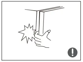 Midea MDRT645MTF46 Refrigerator Top Freezer - Warnings for using 2
