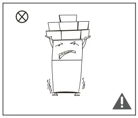 Midea MDRT645MTF46 Refrigerator Top Freezer - Warnings for using 4