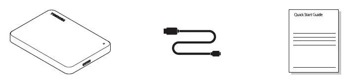 TOSHIBA SC3178-A3 Canvio Basics Portable Storage 1