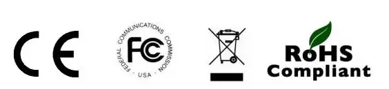 ce,fc,disposal,rohs icon